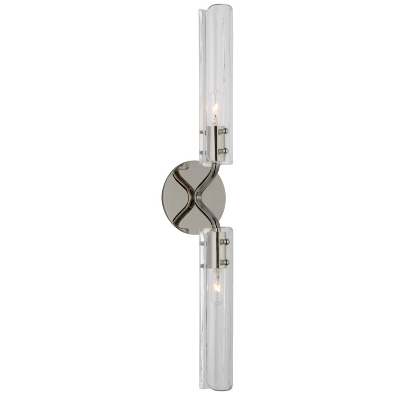 Casoria 2 - Light Wallchiere, Polished Nickel