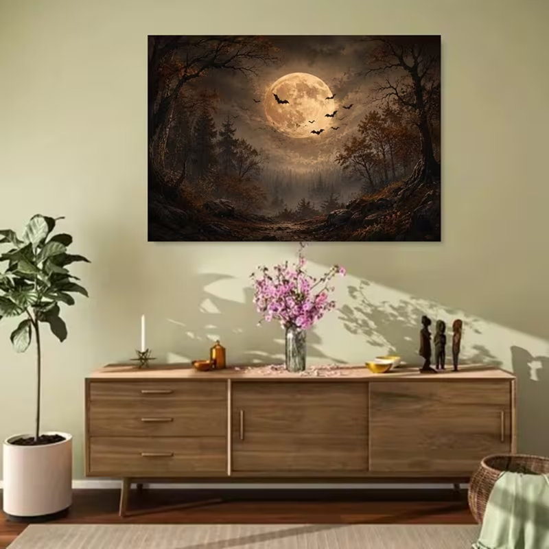 1 Piece Wrapped Canvas Wall Art