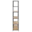 Joliet 185cm H x 114cm W Steel Geometric Bookcase-57973862