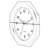 Clift Wall Clock-420216535