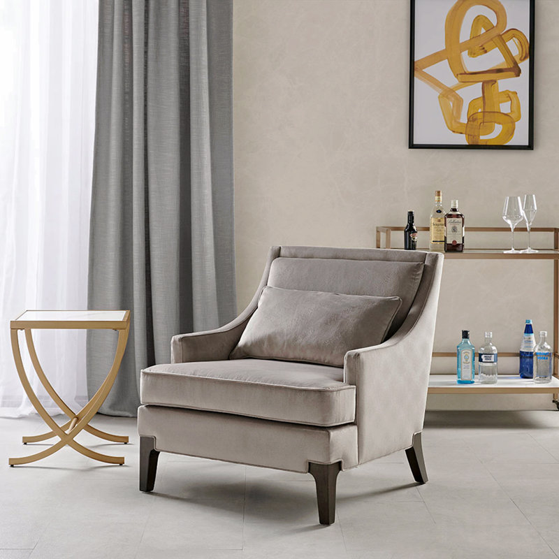 Fauteuil d'appoint avec accoudoirs - Anna