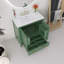 Meuble-lavabo vert 30 po avec lavabo simple