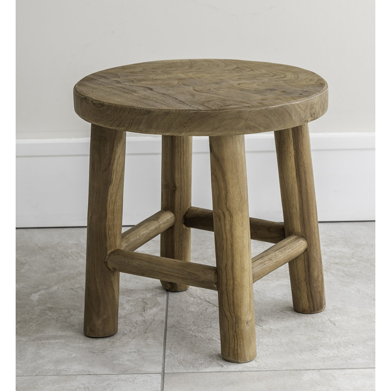 Gouldin Village Teak Accent Stool
