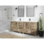 Ensemble de meuble-lavabo double 84 po Malibu-76050350-76007662
