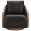 Fauteuil demi-tonneau pivotant l 32 po Nieve-1132893109