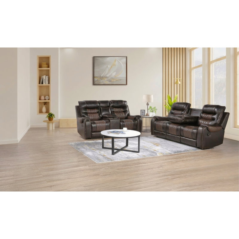 Ensemble inclinable brun 2 pièces Fenix, Brun
