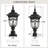 24.15 Inch Outdoor Post Light in Black
