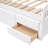 Eckart Solid Wood Slat Storage Bed-415907127