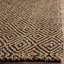 Tapis en fibres naturelles de jute tissé à la main à motif géométrique Aerionna-22736709