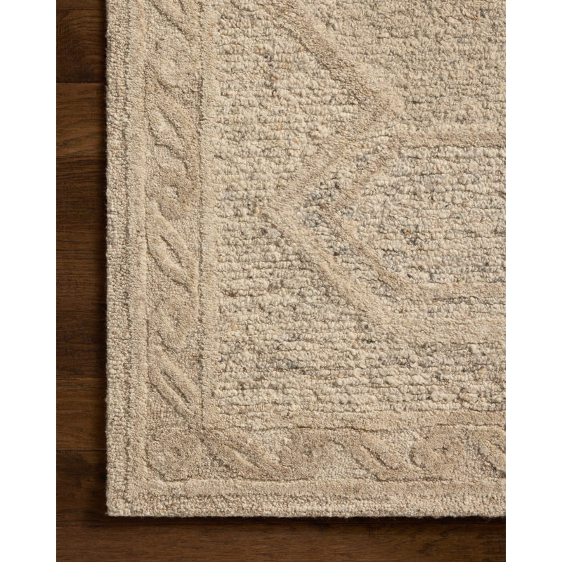 Tapis pierre / sable Kaydenn, Rectangle 8 pi 6 po x 11 pi 6 po