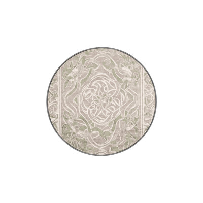 Silky Soft Plush Grey Area Rug