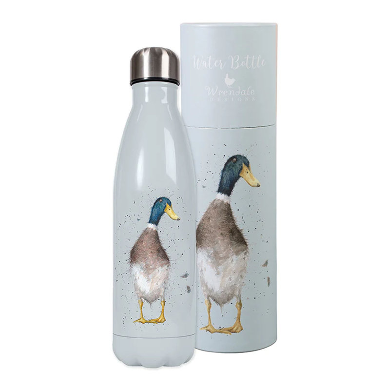 Wrendale Designs 500ml Stainless Steel Wide Mouth Water Bottle