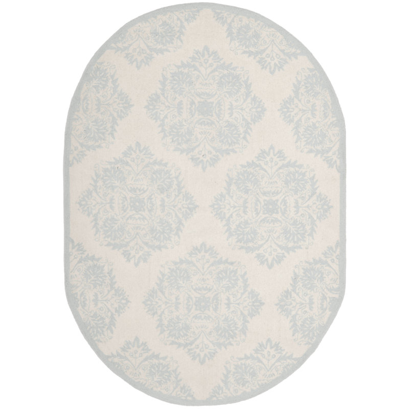 Wool Rug, Oval 7'6" x 9'6"