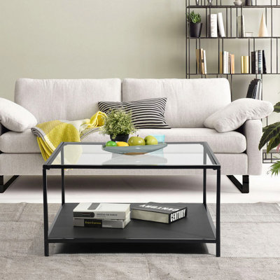 4 Legs Coffee Table with Storage
