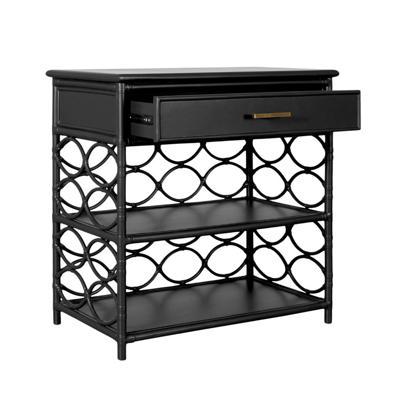 Manning End Table, Black