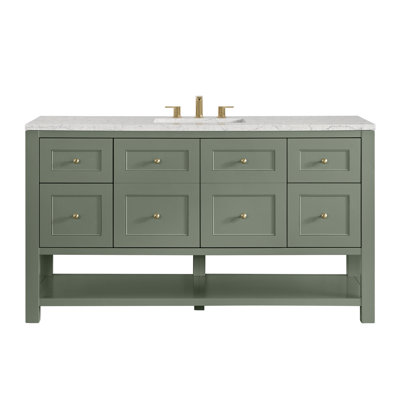 Breckenridge 60'' Single Bathroom Vanity with Top