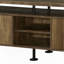 Meuble télé 2 tablettes Rustic Oak