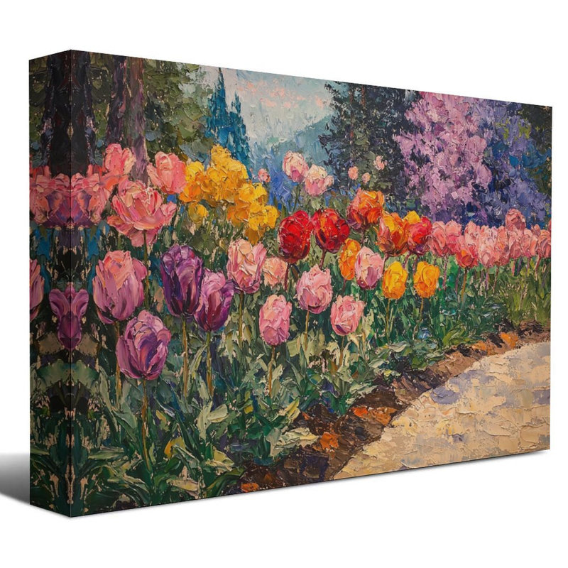 Art mural encadré 16 "x 24" avec cadre en bois, prêt à être accroché, 16×24inch