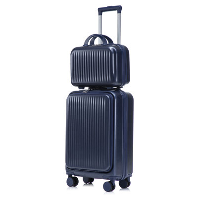 14"/20" 2 pcs/set in ABS Spinner Wheel Luggage