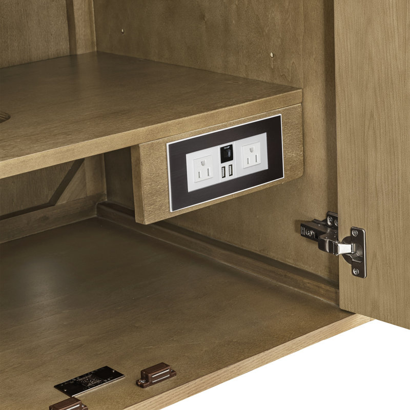 Laurent Single Bathroom Vanity Base, Light Natural Oak