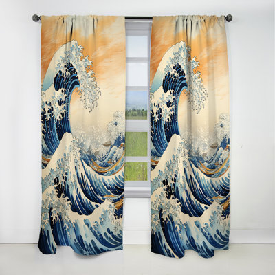 Anwen - Masterpiece Abstract Blackout Curtain - 1 Panels