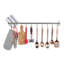 Boothe Metal Straight Wall Mounted Pot Rack-183617793