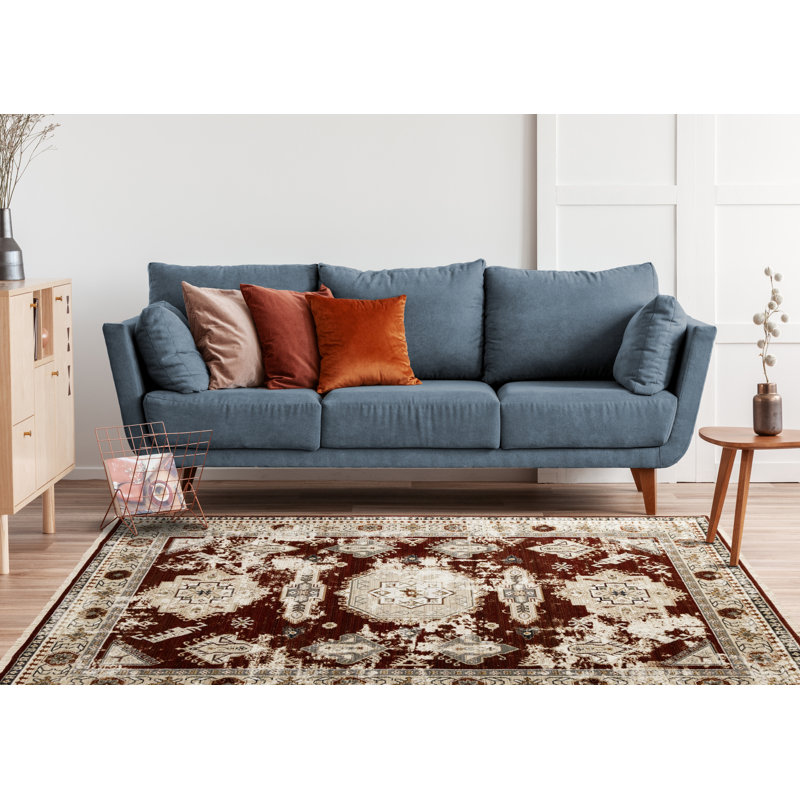 Tapis d'intérieur Saahas, Rectangle 7 pi 10 po x 10 pi 2 po