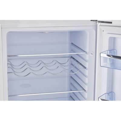 Classic Retro 21.6" Manual Defrost 7 cu. ft. Energy Star Certified Bottom Freezer Refrigerator