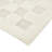 Auletta Checkered Machine Woven Rectangle 5'3" x 7' Polyester/Polypropylene Area Rug in Cream