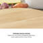 Sur La Table SLT847084 Round Large Chopping Board for Meats, Vegetables and Fruits, 38.1 x 38.1 x 2.5cm, Colour Me Happy, Natural Wood-110828293