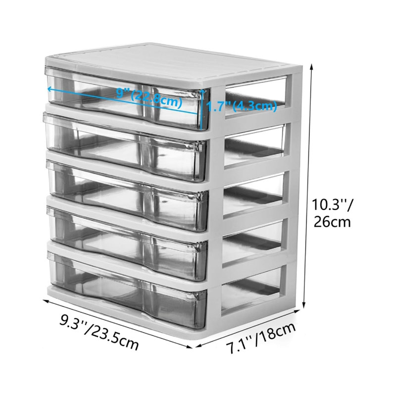 Plastic Desk Organiser