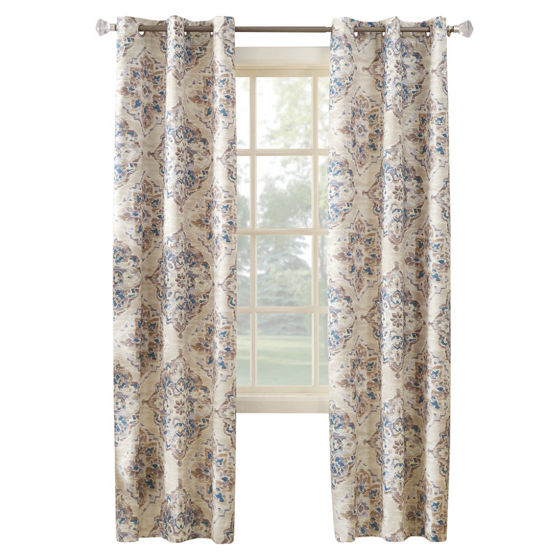 Hertwig Blackout Curtain Single Panel, 84" W x 40.25" L