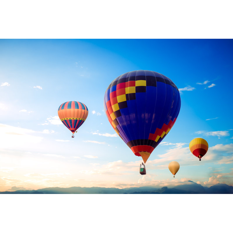 Balloon Carnival In Thailand by Jakkapan21 - Wrapped Canvas Print, 20.32cm H x 30.48cm W