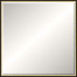 Black and Gold Old World Mirror