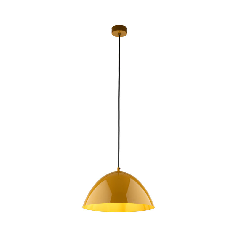 Luminaire suspendu noir FARO M, Jaune