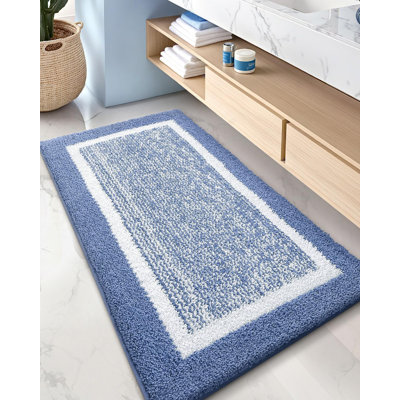 Bath Rug With Non-Slip Backing