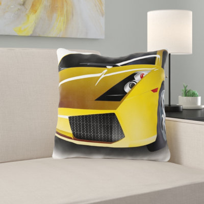 Microsuede Throw Pillow