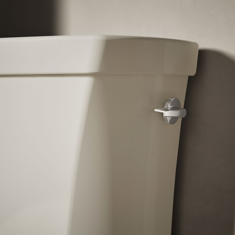 Wellworth Dual-Flush Tank with Right-Hand Trip Lever, Biscuit