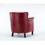 Fauteuil club rouge Hadley