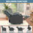 Massage Chair with Lift, Heat Function and Footrest