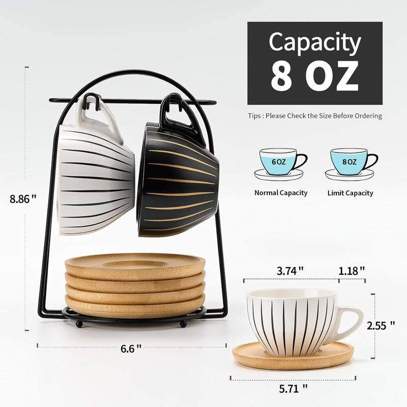 Ceramic Mini Cup Espresso Set