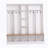Wide Design Hall Tree with Storage Bench, Minimalist Shoe Cabinet with Cube Storage & Shelves, Multifunctional Coat Rack with 8 Hooks-1620962509