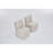 Modern Linen Upholstered Armless Dining Chair Set With Casters And Storage - Set Of 2, Beige