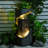 Annzley Handcrafted Outdoor Weather Resistant Floor Fountain with Lights