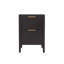 Ameenah 39 cm W Bedside Table-586693507
