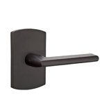 Lariat Flat Passage (Hall & Closet) Door Lever with Rectangle Rosette