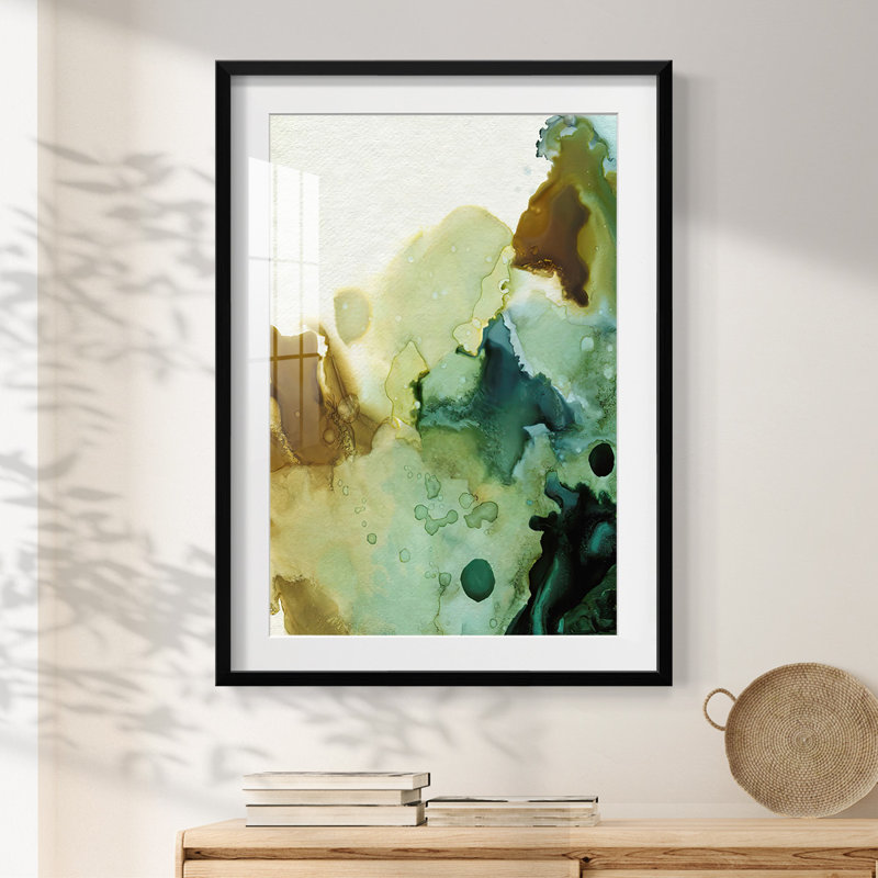 L'eau et la terre II - impression encadrée