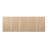 Capri Extended Headboard Cane Platform Bed