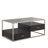 Phelim Glass Top Coffee Table