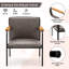 Ensemble de 17 fauteuils d'appoint rembourrés en cuir PU 17 Stories-1457611220